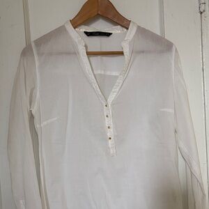 Women’s Zara White Shirt